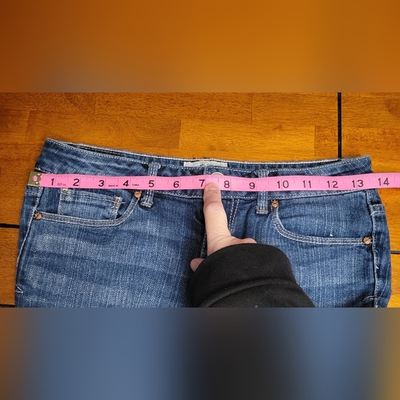 Aeropostale Juniors size 0, Ashley Ultra Skinny blue jeans, like new condition - Picture 8 of 9